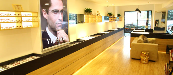 社区类眼镜店展示