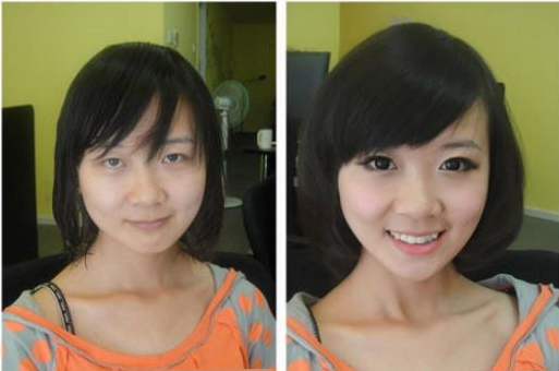 戴美瞳图片_纵览新闻