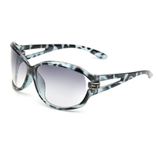 亿超太阳镜 1105B5枪色 潮流  女款 大框太阳镜