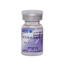 卫康亮明 高度数 超薄近视 年抛 1片装 隐形眼镜