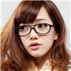 亿超FB5010C1框黑腿红 潮 大框 女款板材 时尚近视 眼镜架