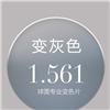 亿超1.561变灰色防紫外线近视眼镜片基变