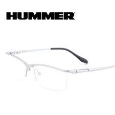 悍马 HM1403 男士 眼镜框 SIL1银