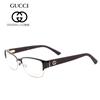 古驰GUCCI金属注塑GG4264棕色LOZ全框男士近视眼镜框架