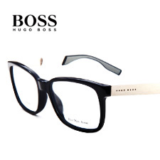 boss0564黑色fb8板材+合金休闲男士近视眼镜架