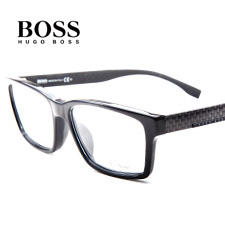 BOSS板材 0657/F黑色HXE均码男士近视眼镜架