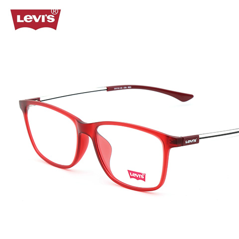 李维斯    LS03032   男女通用   眼镜框   C05磨砂红