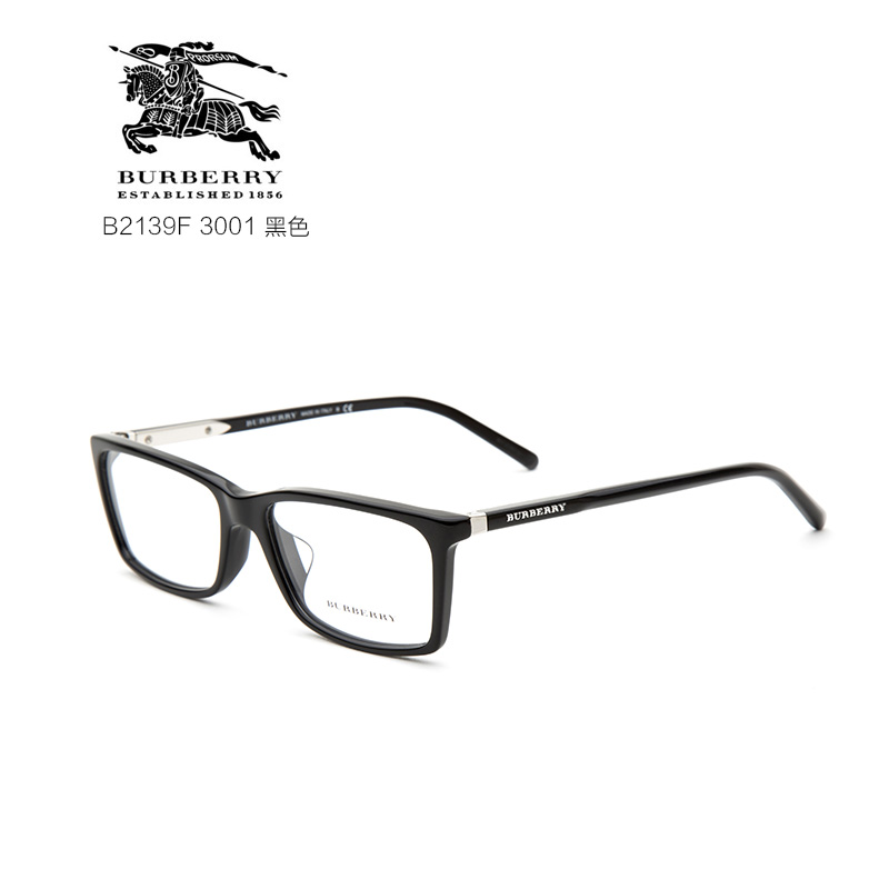 博柏利 B2139F 男士 眼镜框 3001黑