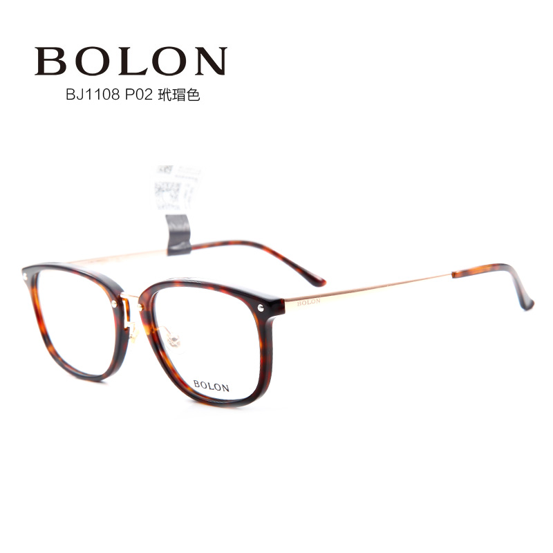 暴龙 BJ1108 眼镜框 P10玳瑁