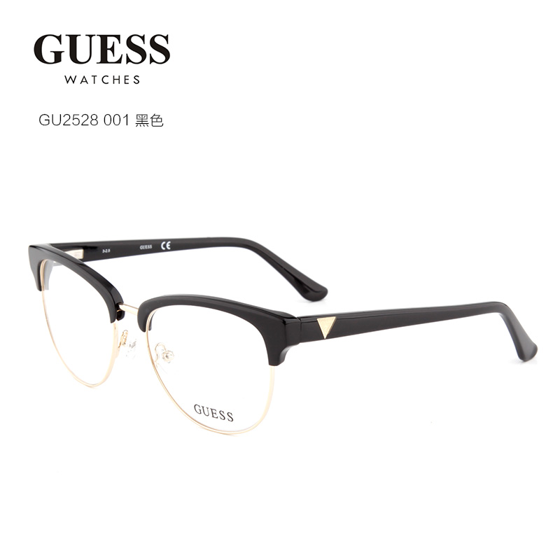 GUESS GU2528 男女通用 眼镜框 001黑