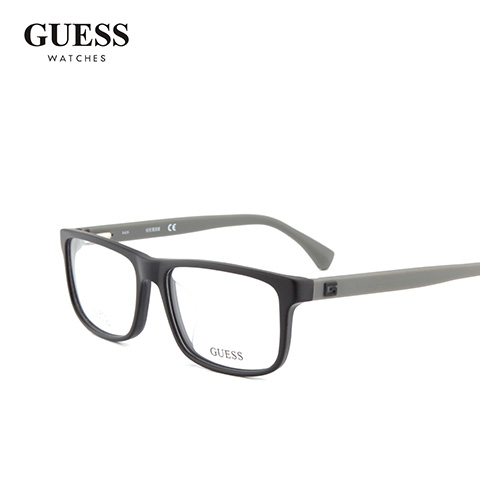 GUESS GU1895-F 男士 眼镜框 002磨砂黑灰
