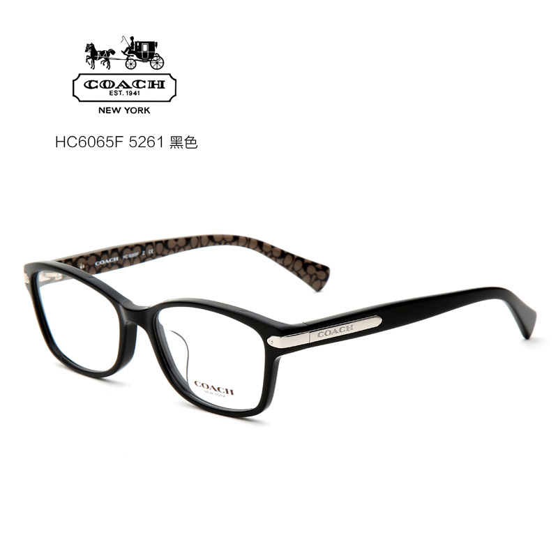 蔻驰 HC6065F 女士 眼镜框 5261黑