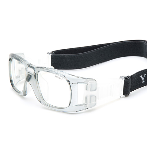 亿超 注塑 眼镜框 透明灰色 户外运动护目镜男女款 SP0866HUI