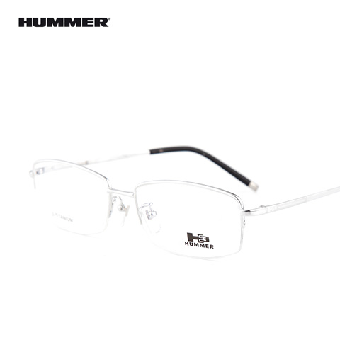 悍马 98035 男士 眼镜框 C2银