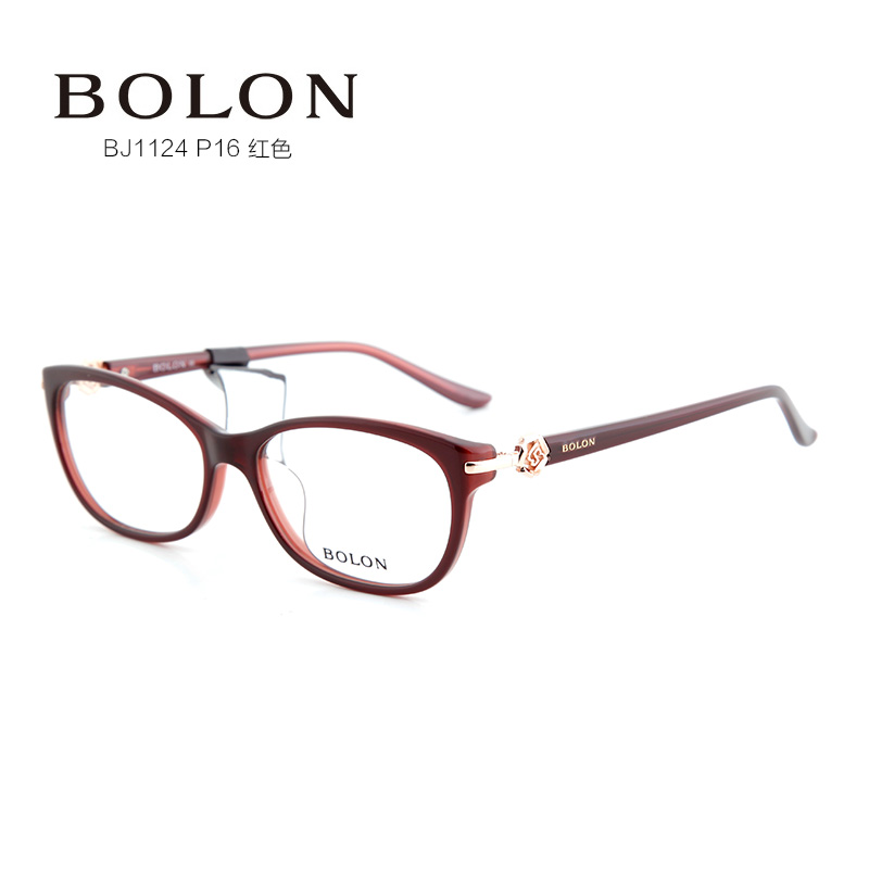 暴龙 BJ1124 眼镜框 P16红色