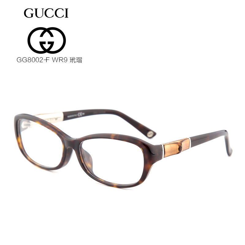 古驰 GG8002/F 女士 眼镜框 玳瑁WR9