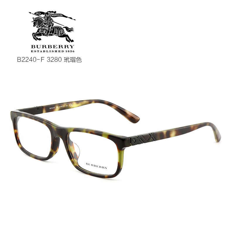 博柏利 B2240-F 男士 眼镜框 3280玳瑁