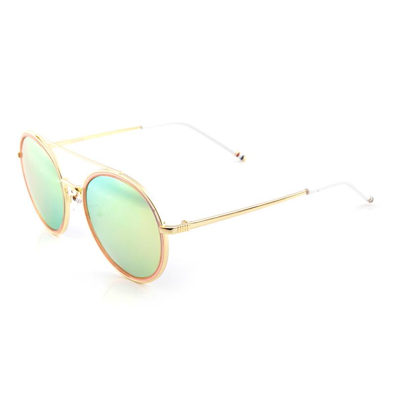 亿超 6080 男女通用 太阳镜 C5粉金/炫彩粉