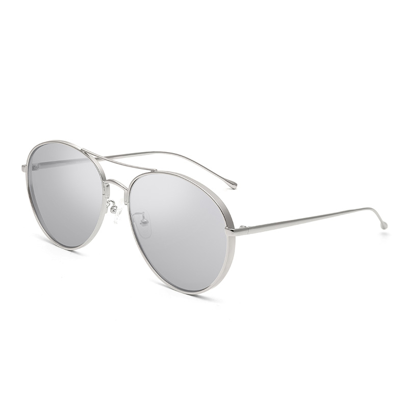 亿超 合金 遮阳太阳镜 银/浅水银 时尚男女通用 YC21805C01