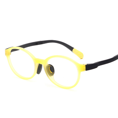 亿超 FH4007 儿童 眼镜框 C12黄黑腿