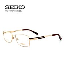 精工眼镜男士商务纯钛近视眼镜框HC-1012C159金