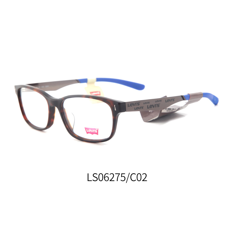 李维斯    LS06275   男女通用   眼镜框   C02玳瑁