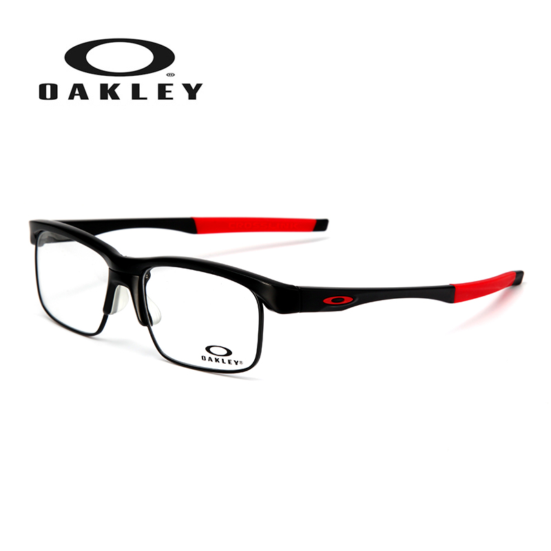 Oakley/欧克利合金+注塑0X3220   04黑框红腿 眼镜