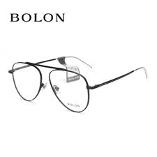 暴龙合金BJ7036  B10亮黑 蛤蟆镜近视镜框男女同款