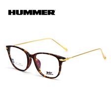 H2hummer2873注塑眼镜架 玳瑁色C55男女同款眼镜