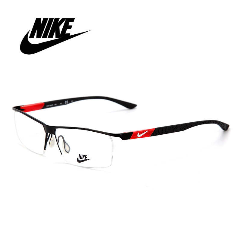 耐克合金+TR90NIKE7904AF 009黑红 眼镜