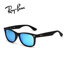 雷朋儿童太阳镜RJ9052S磨砂黑100S/55镜面蓝