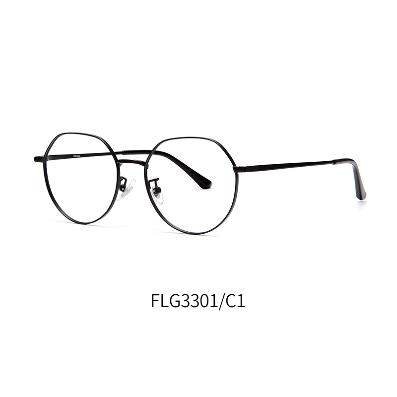 亿超FLG3301c1黑色男女通用潮款全框