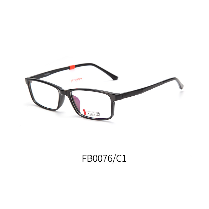 亿超FB0076c1亮黑男女通用休闲全框