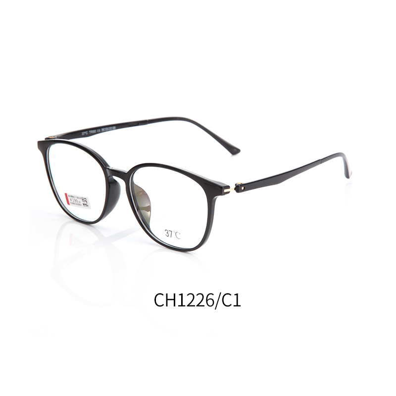 37度CH1226C1亮黑男女通用休闲全框