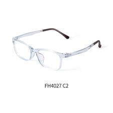 亿超青少年注塑FH4027透明蓝C2眼镜架