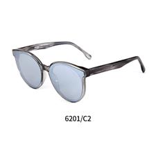 亿超精品太阳镜6201 C2灰框银镀银片