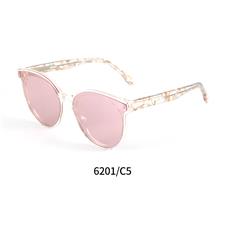 亿超精品太阳镜6201 C5透明框粉片